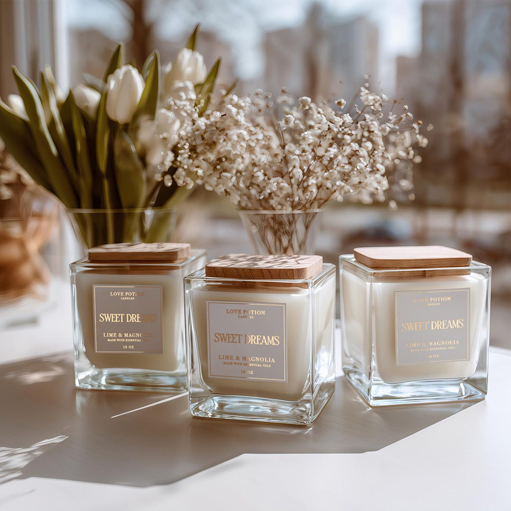 Custom 50pcs Candle Labels Vin - Personalised Candle Label review and price