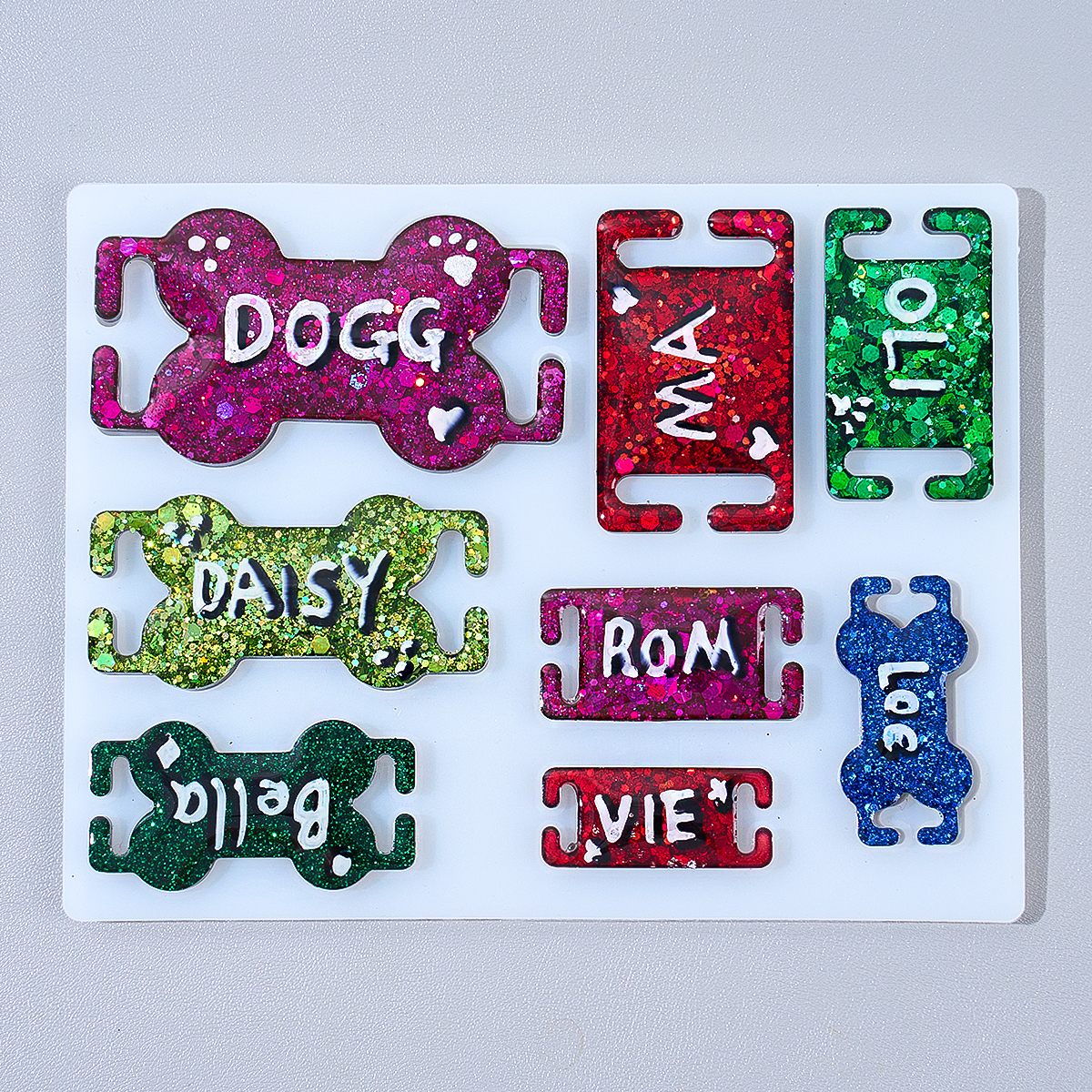 DIY Cat Dog ID Tag Silicone Mo - Name Necklace Custom review and price