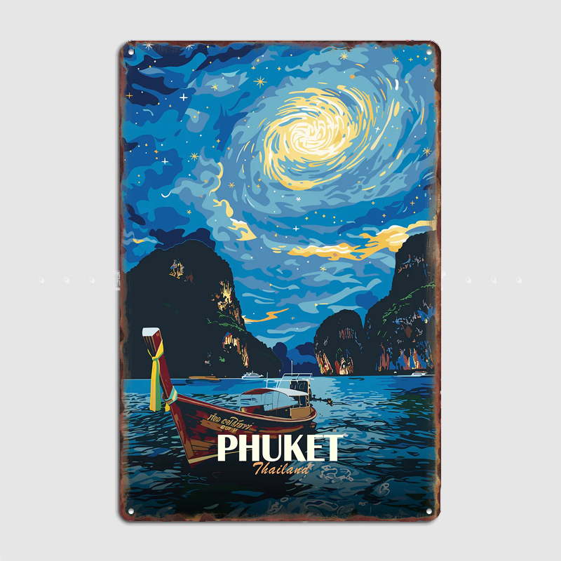 Phuket Thailand Night Sky Boat - Custom Night Sky review and price