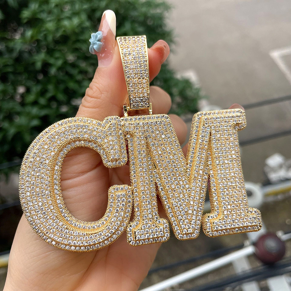 BIG Customized Name Letters Ic - Name Necklace Custom review and price