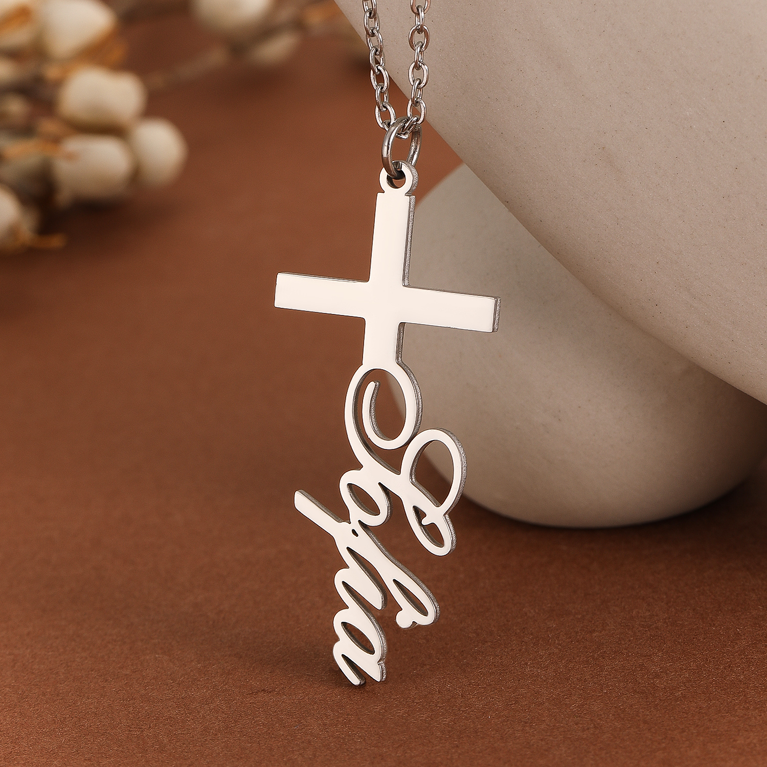 1pc Personalized Easter Gift S - Name Necklace Custom review and price