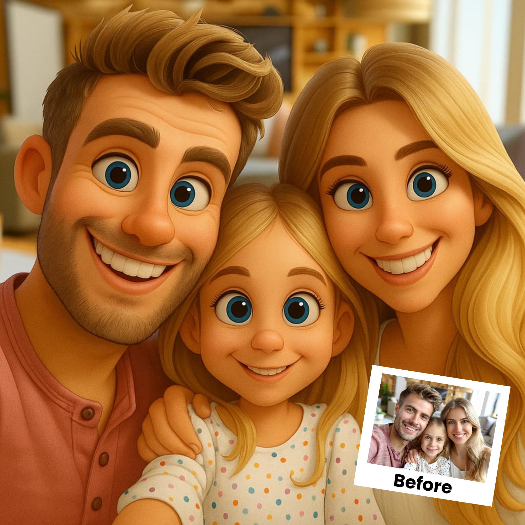 Custom Cartoon style portrait  - Pet Portrait Custom review and price
