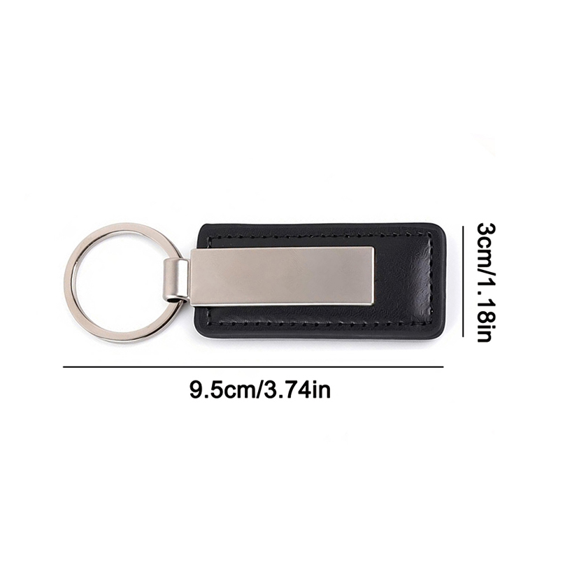 PU Leather Custom Name Keychai - Initial Ring Custom review and price
