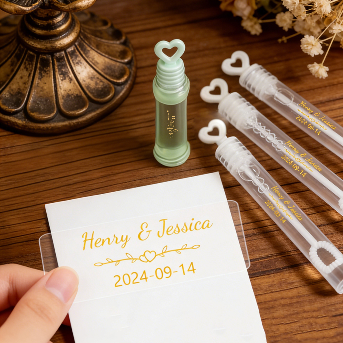 Custom Gold Foil Stickers, Per - Personalised Candle Label review and price