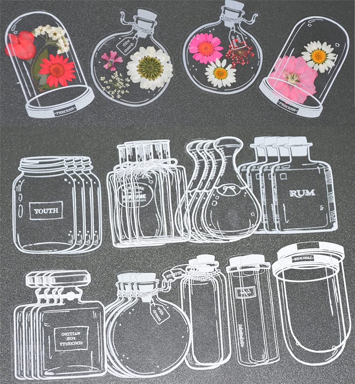 30Pcs Handmade DIY Transparent - Dried Flower Bookmark review and price