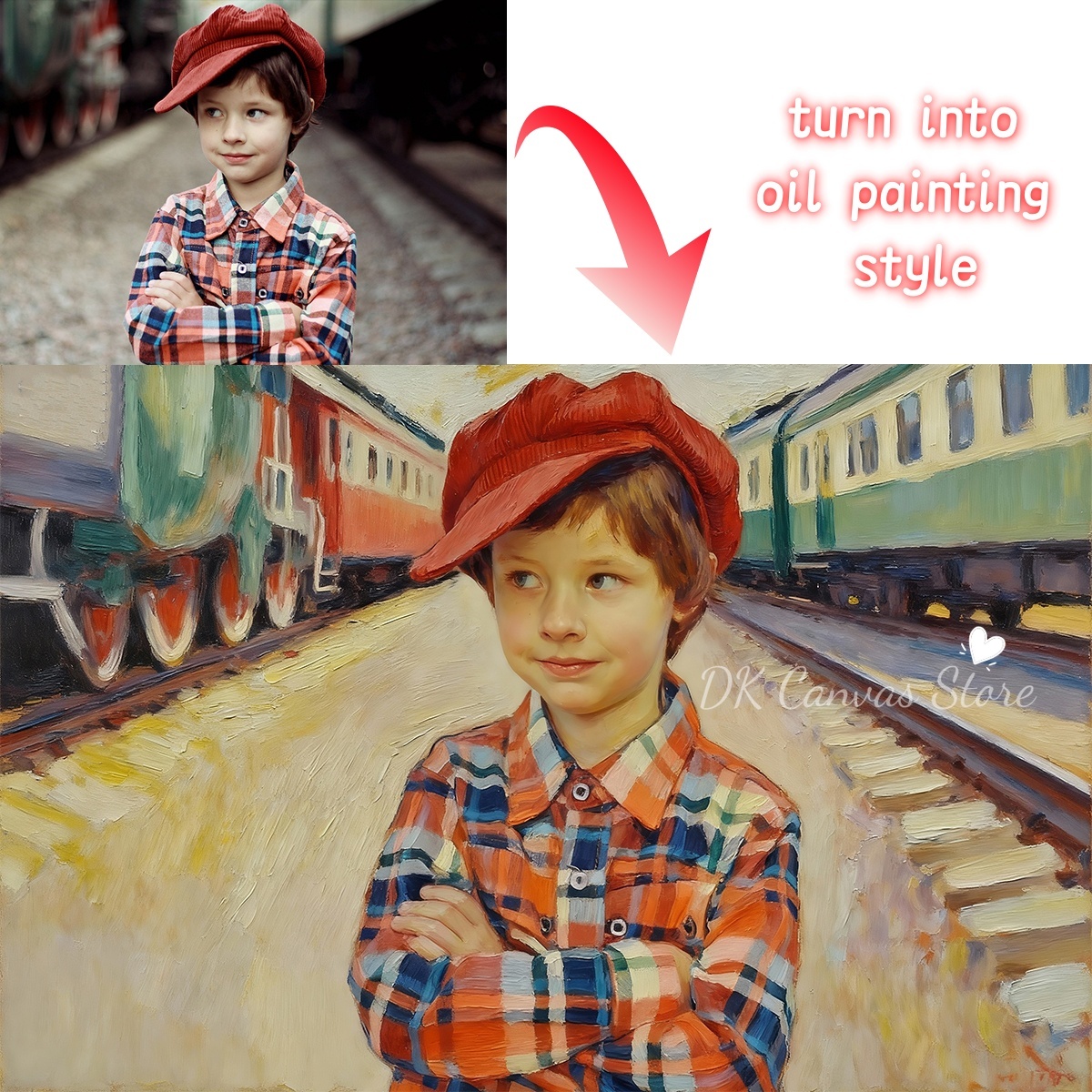Personalized Custom Oil Painti - Pet Portrait Custom review and price