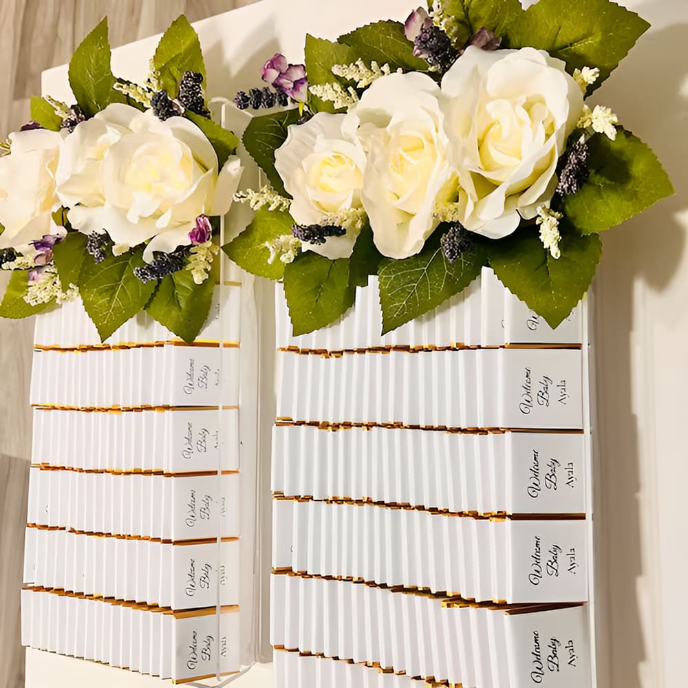50pcs Wedding Chocolate Packin - Personalised Candle Label review and price