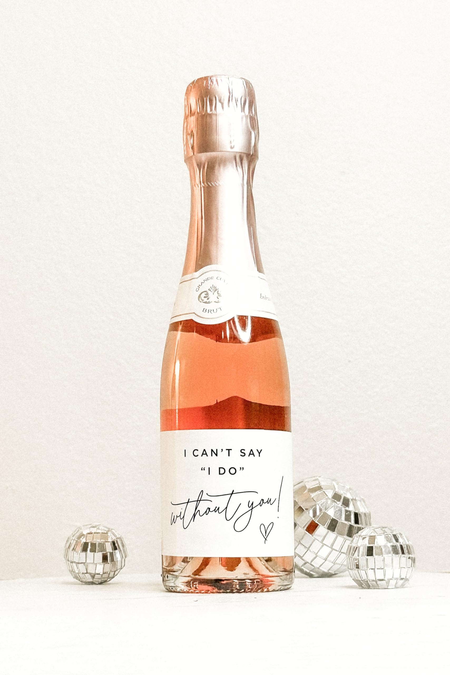 Bridesmaid Proposal Mini Champ - Personalised Candle Label review and price