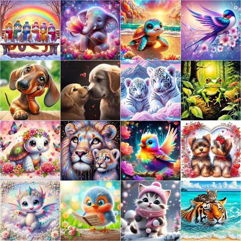 1pc frameless  5d Diamond Pain - Photo Mosaic Print review and price