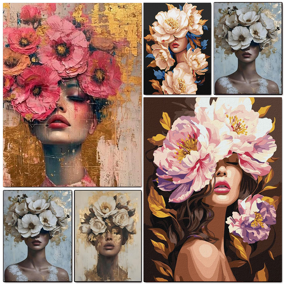 Diamond Painting Beauty Girl D - Photo Mosaic Print review and price