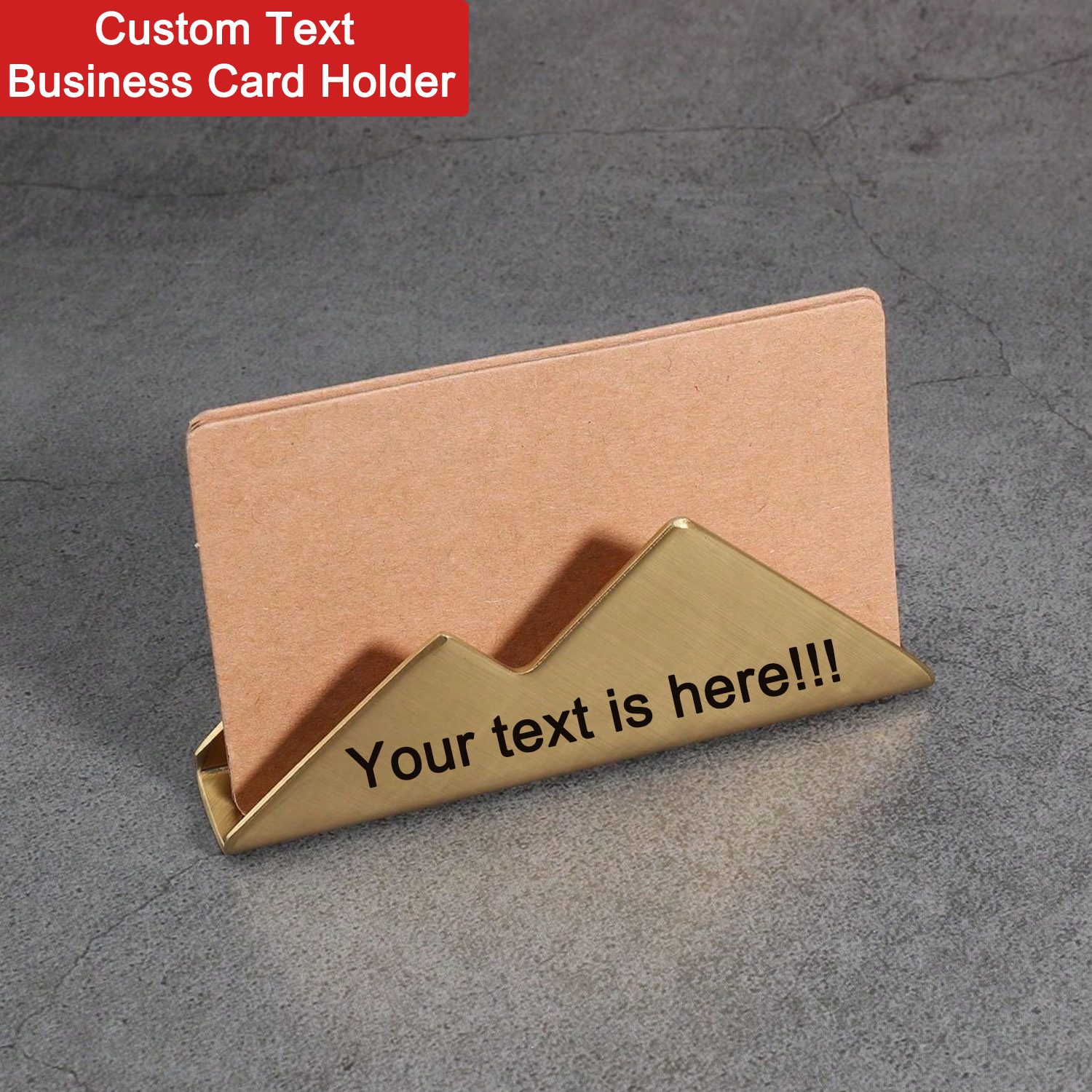 Custom Name Business Card Hold - Personalized Name Box review and price
