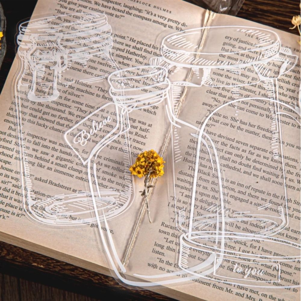 Glassware Shape Bookmarks Stic - Dried Flower Bookmark review and price