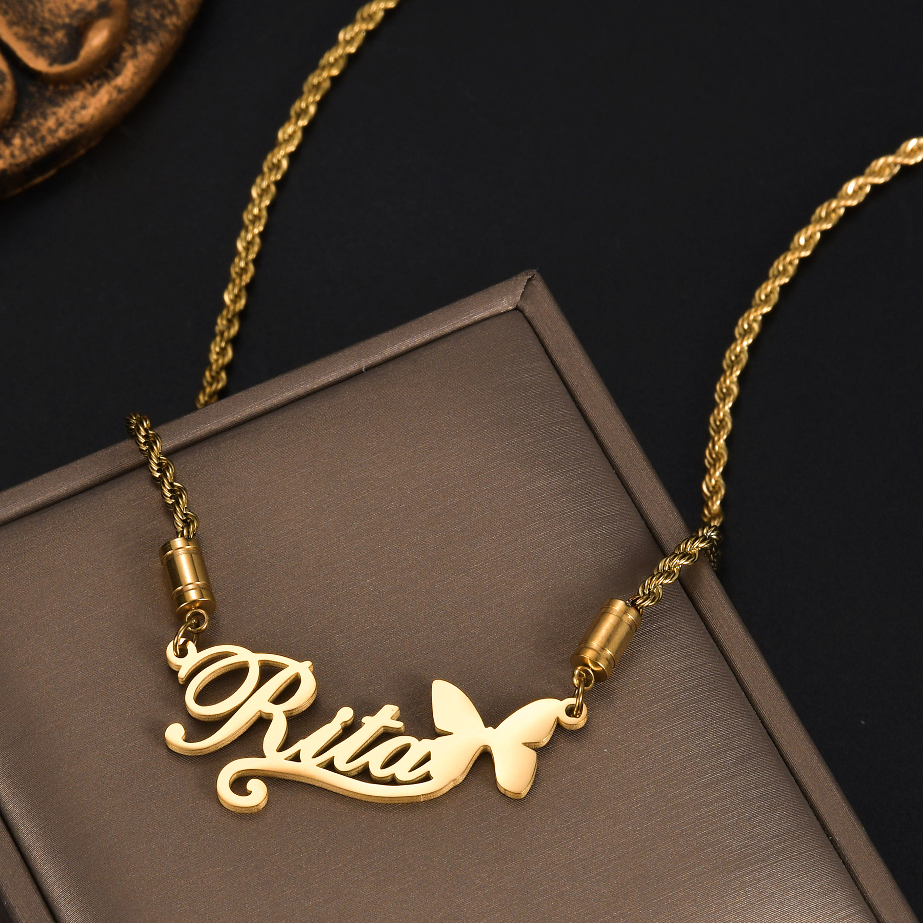 Atoztide Personalized Custom N - Birth Flower Necklace review and price