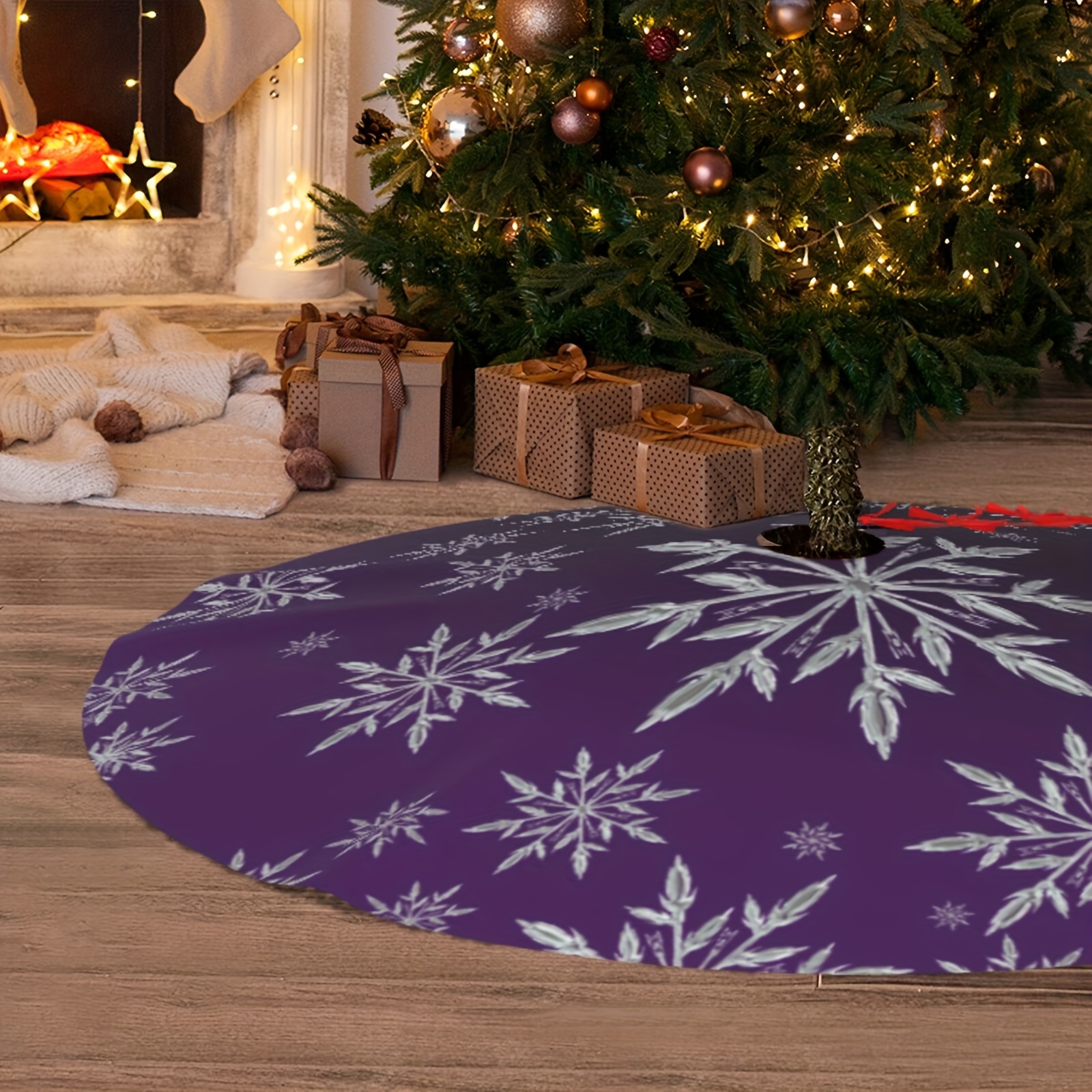 VIKAMA Deep Purple Snowflake P - Family Tree Print review and price