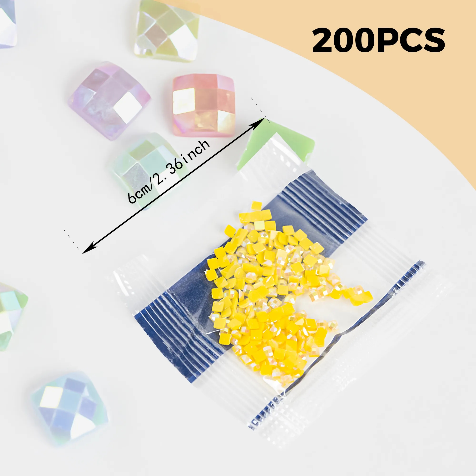 AB Square Stone Drills DIY Dia - Photo Mosaic Print review and price
