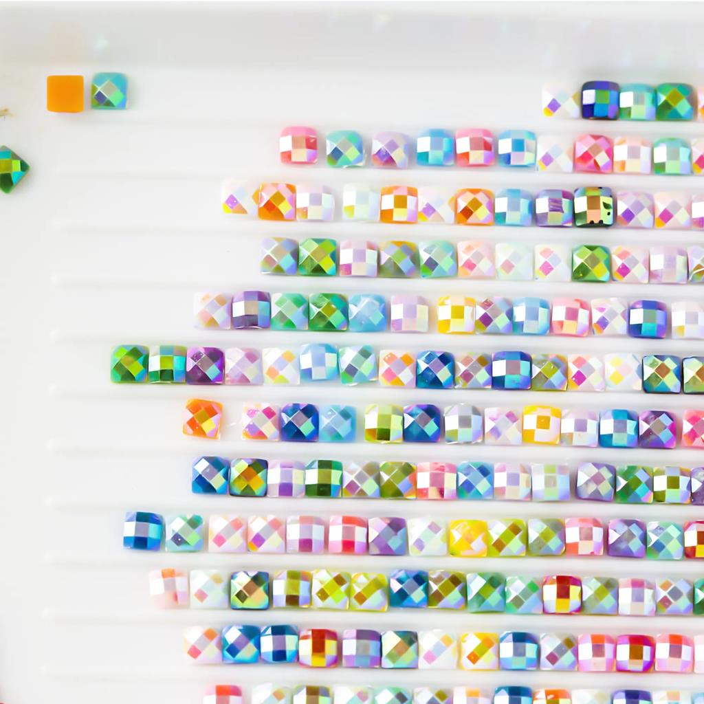 AB Square Stone Drills DIY Dia - Photo Mosaic Print review and price