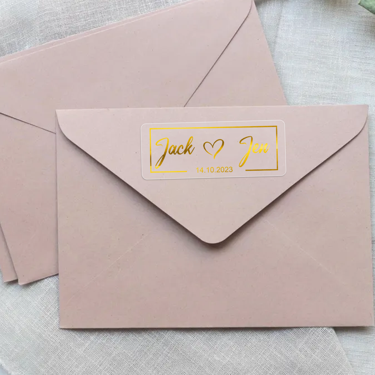 30-240pcs Custom Gold Stamping - Personalised Candle Label review and price