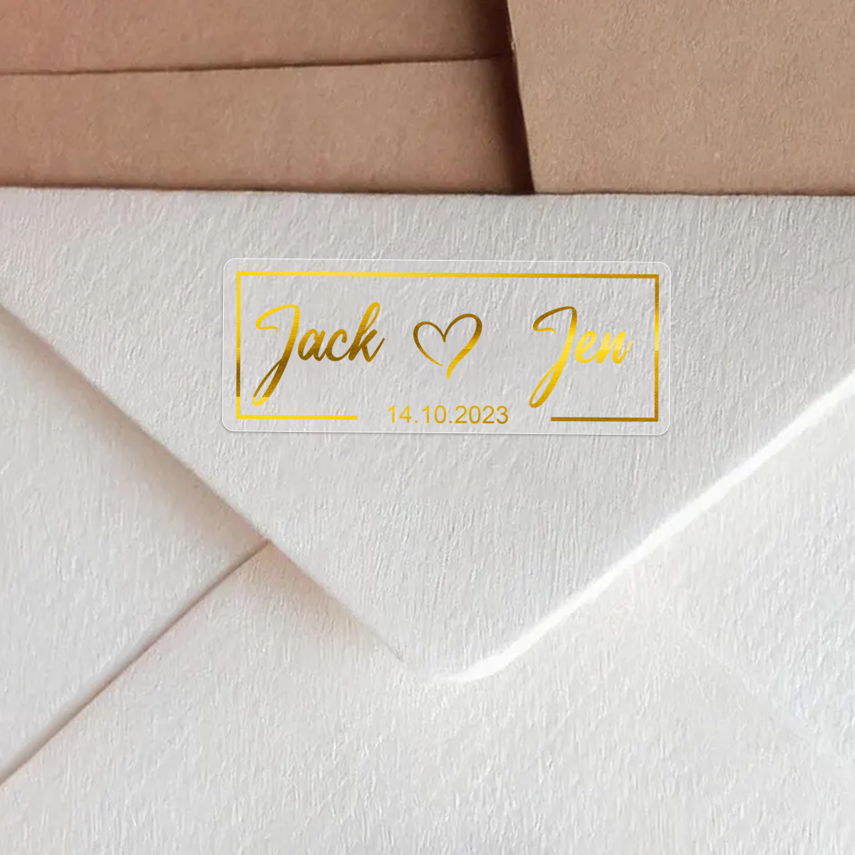 30-240pcs Custom Gold Stamping - Personalised Candle Label review and price