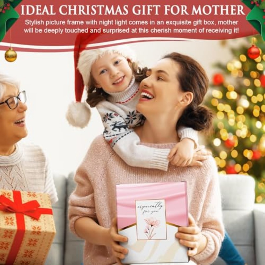 Mom Gifts from Daughters Son C - Engraved Wood Frame review and price