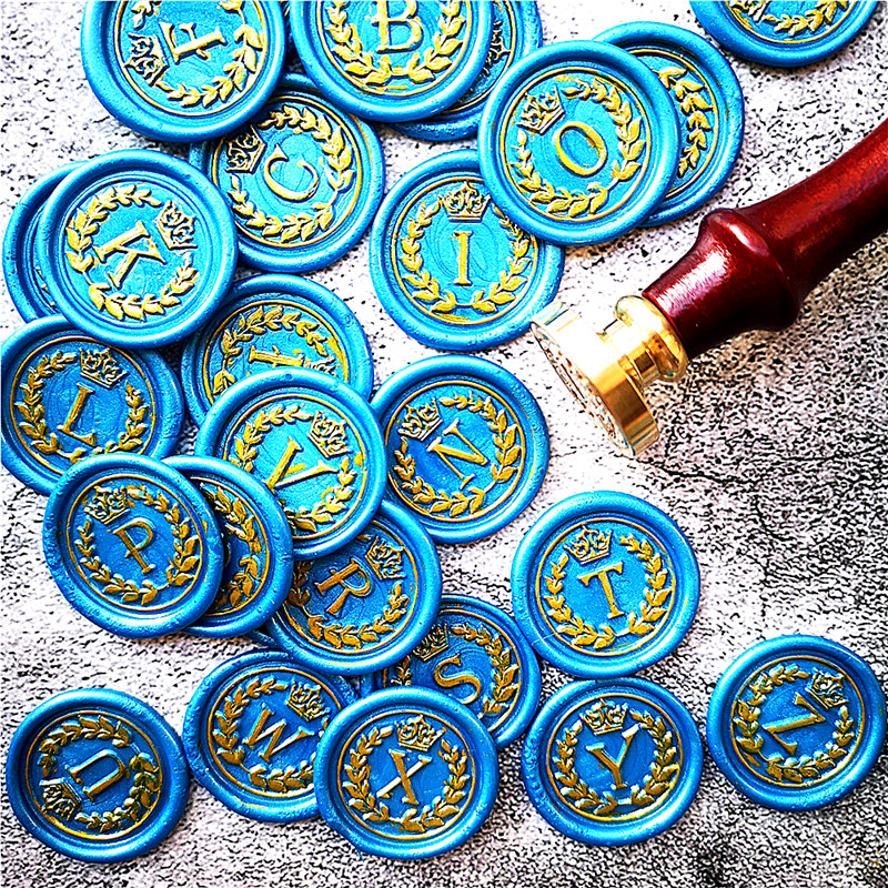 26 Letter A - Z crown Wax Seal - Wax Seal Letter Kit review and price