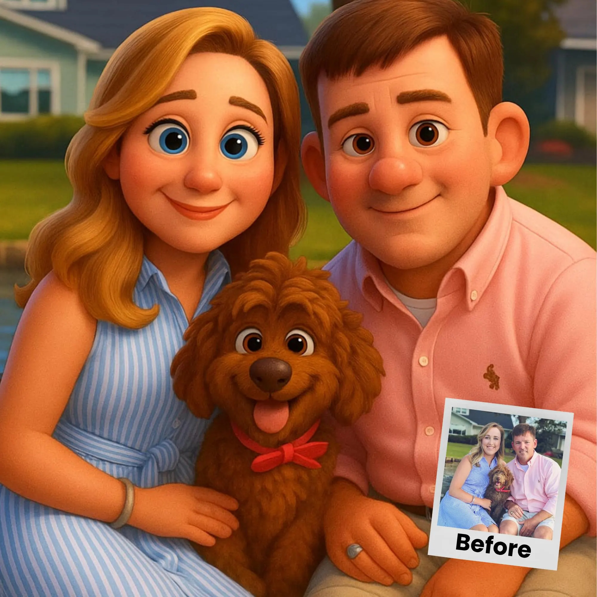 Custom Animated Character Fami - Pet Portrait Custom review and price