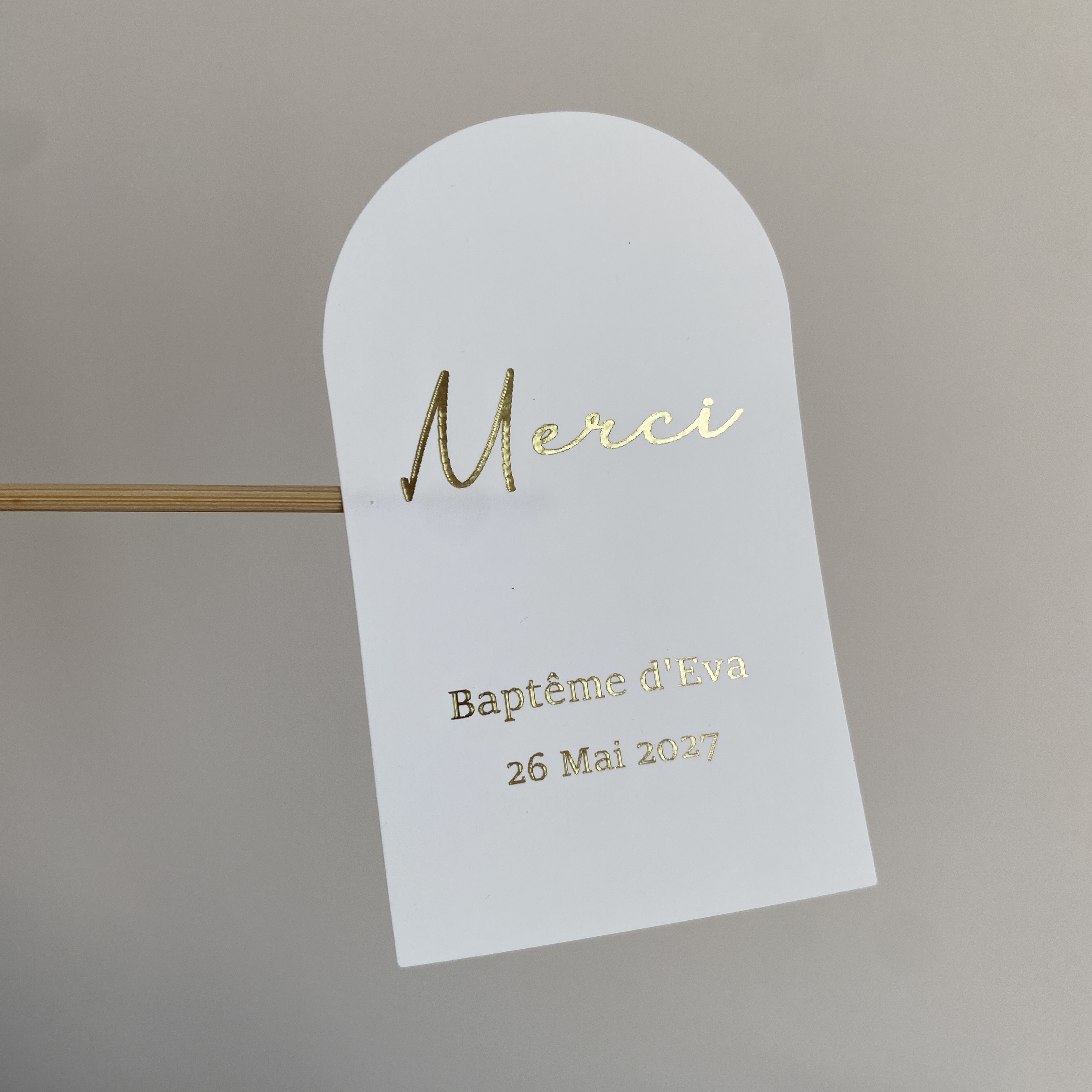 Custom Baptism Candle Merci Th - Personalised Candle Label review and price