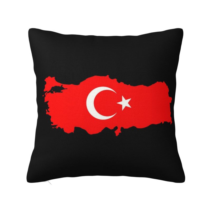 Custom Turkey Flag Map Pillow  - Custom Star Map review and price