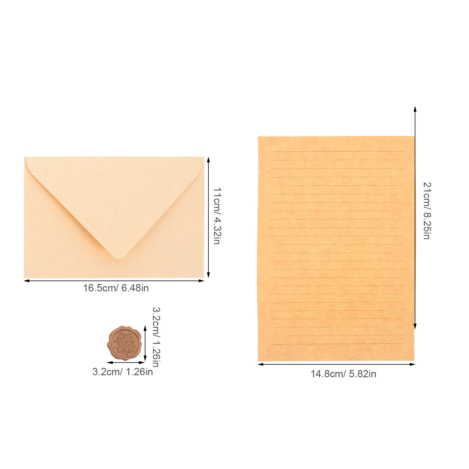 1Set Letter Writing Set Vintag - Wax Seal Letter Kit review and price