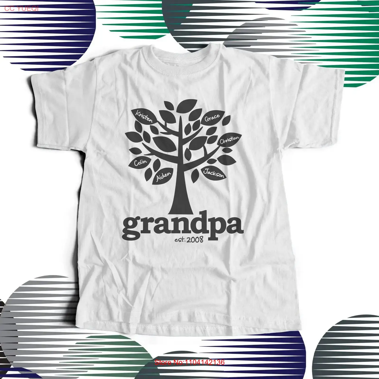 Grandpa shirt family tree esta - Family Tree Print review and price