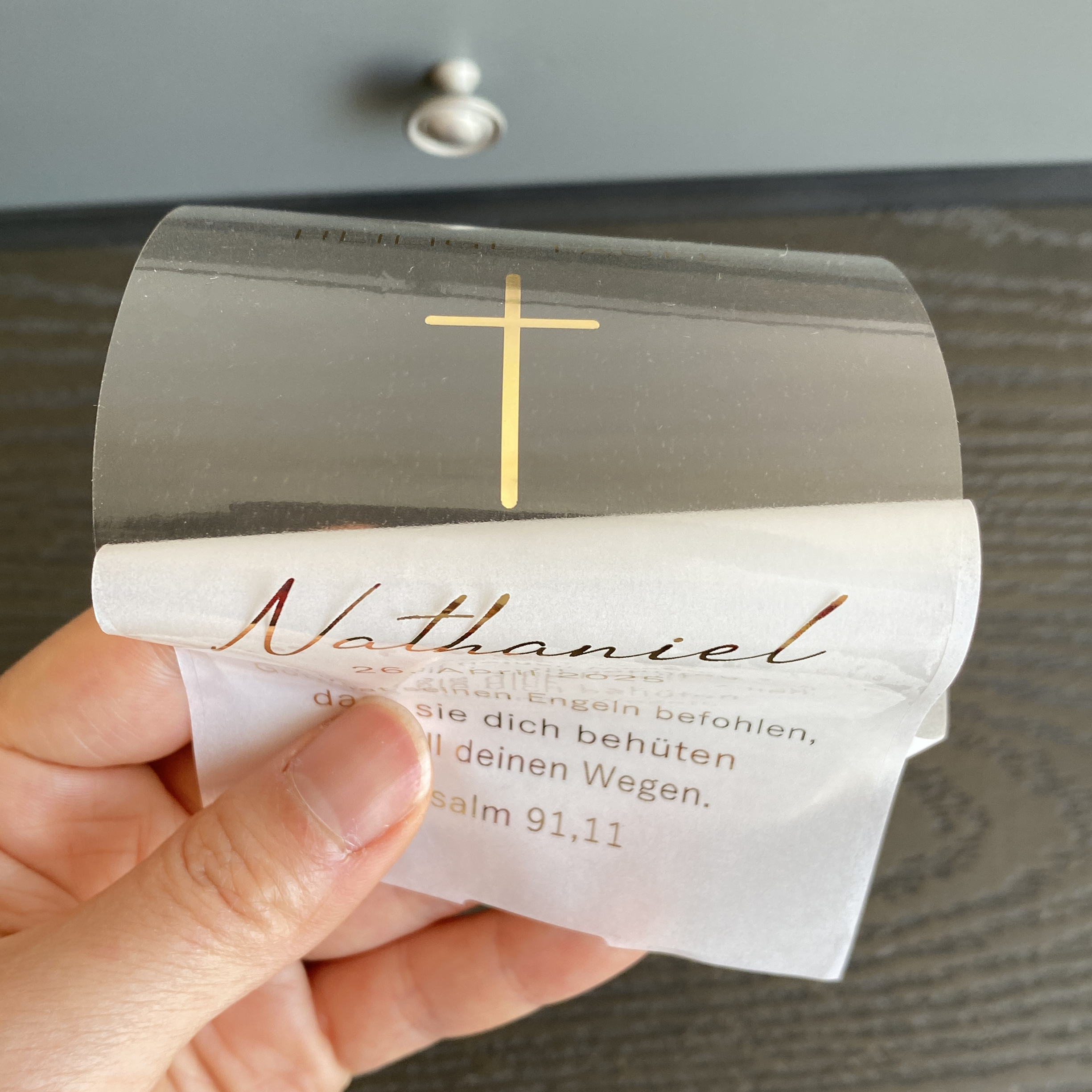 Personalized My Holy Baptism C - Personalised Candle Label review and price