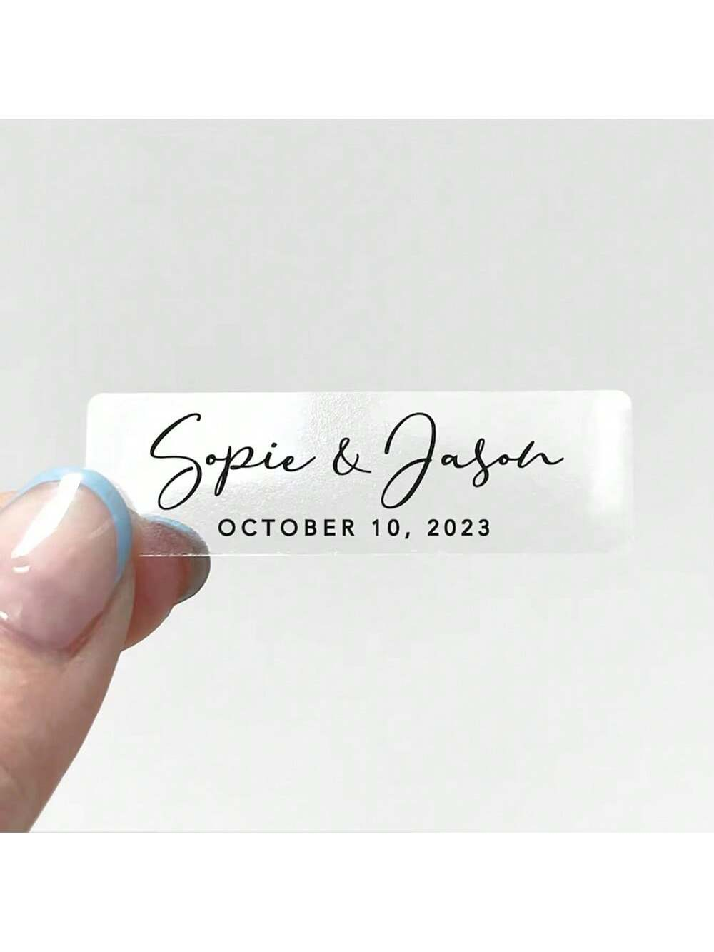 Custom Aluminum Foil Transpare - Personalised Candle Label review and price