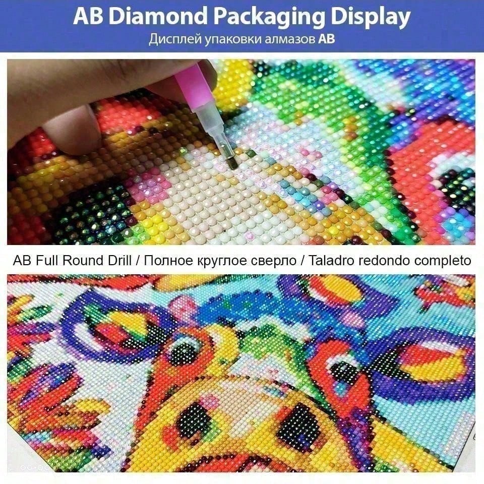 1 piece - 5D-DIY - Flocking cl - Photo Mosaic Print review and price