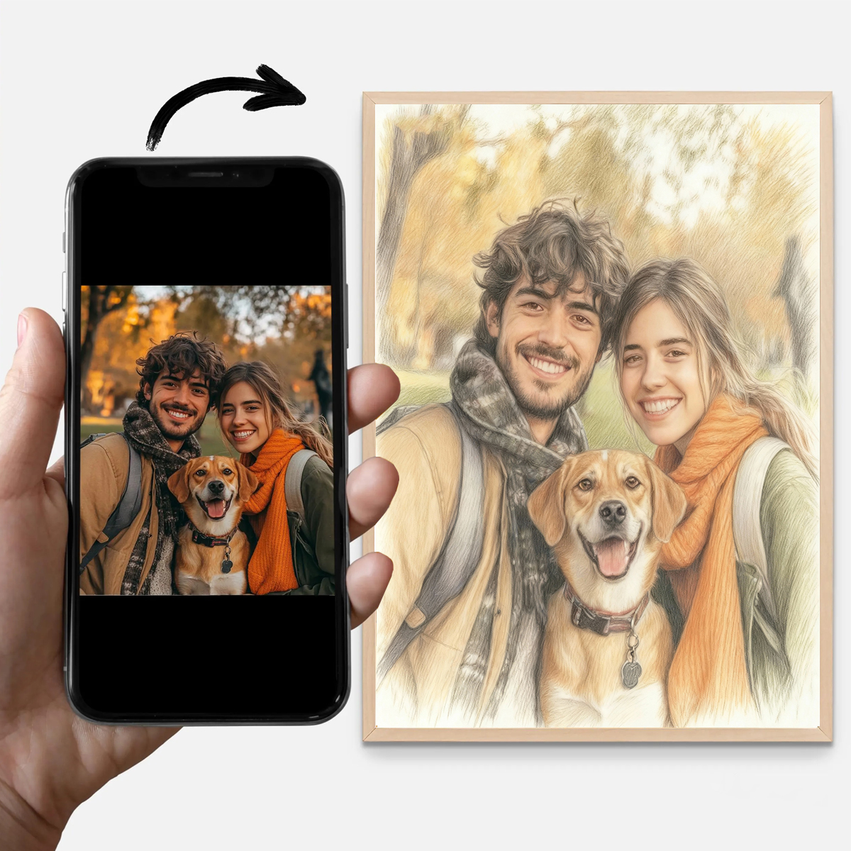 Personalized Custom Colored Pe - Pet Portrait Custom review and price