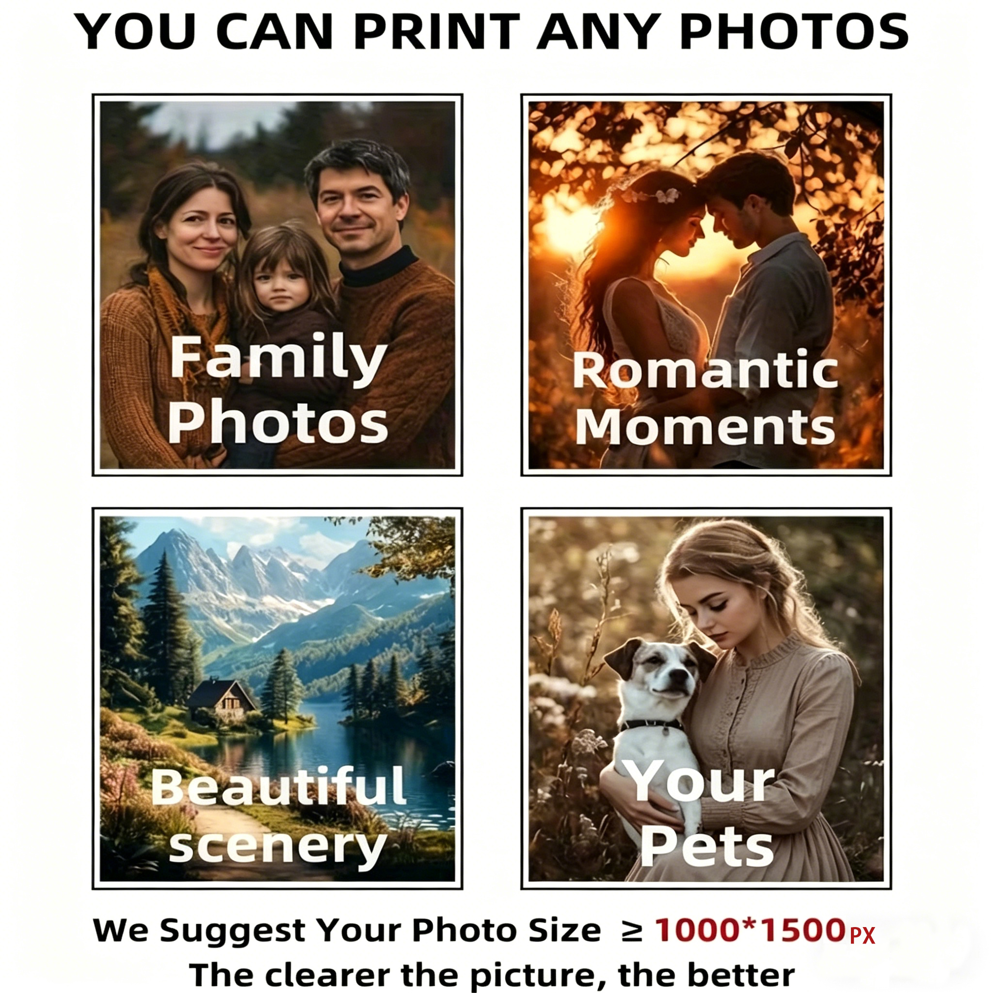 1pc Customized Portrait Landsc - Custom Map Poster review and price