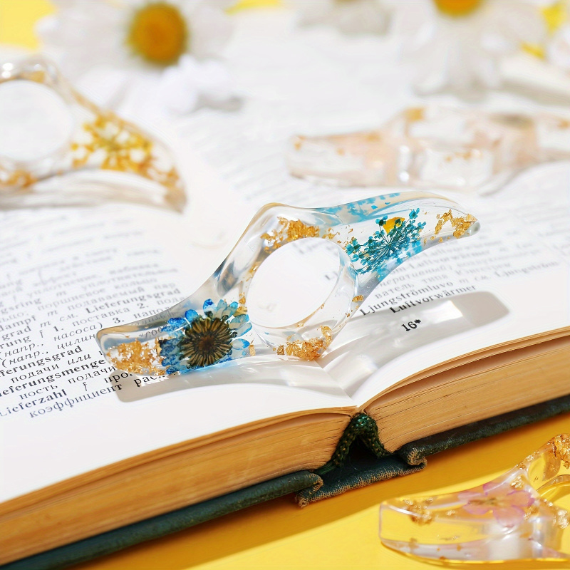 1/3 Pcs Dried Flower Resin Boo - Dried Flower Bookmark review and price