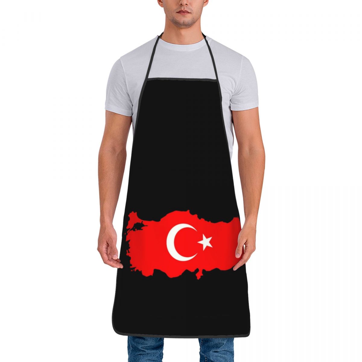 Custom Bib Turkey Flag Map Apr - Custom Star Map review and price