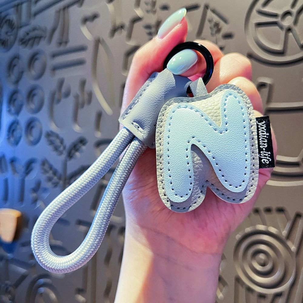 Sweet 26 Letter Keychain PU Le - Monogram Keychain Leather review and price